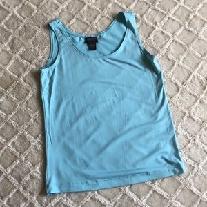 Light Blue microfiber tank